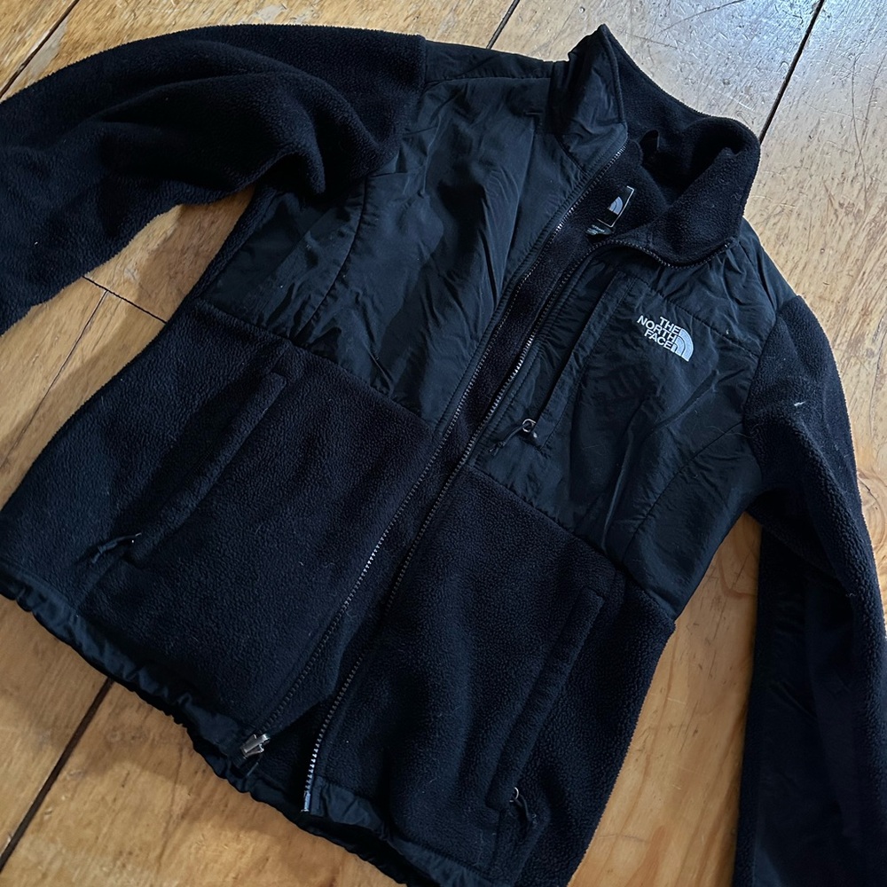 North Face fleece zip up jacket